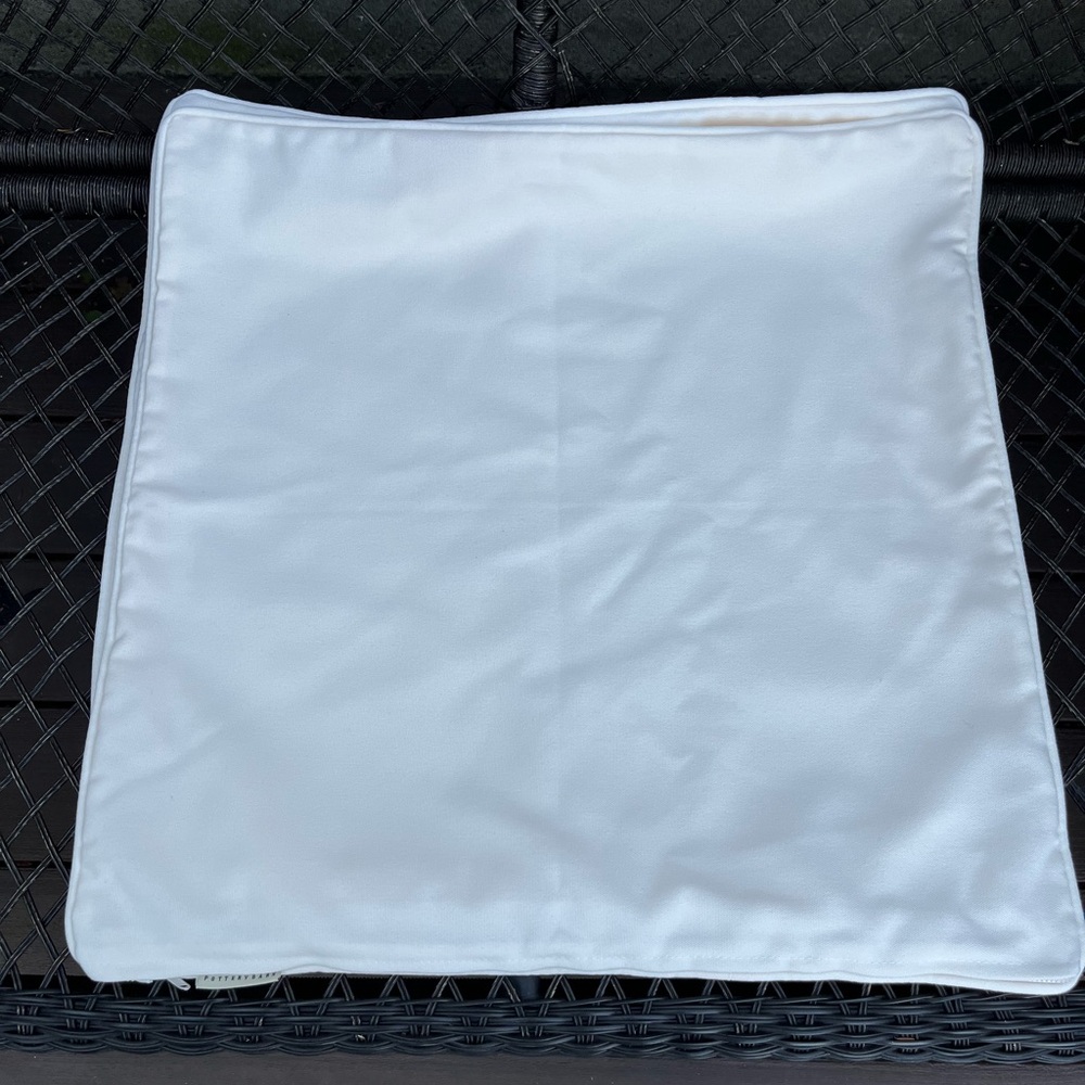 Pottery Barn Outdoor Cushion Chair Covers Off White Ivory
